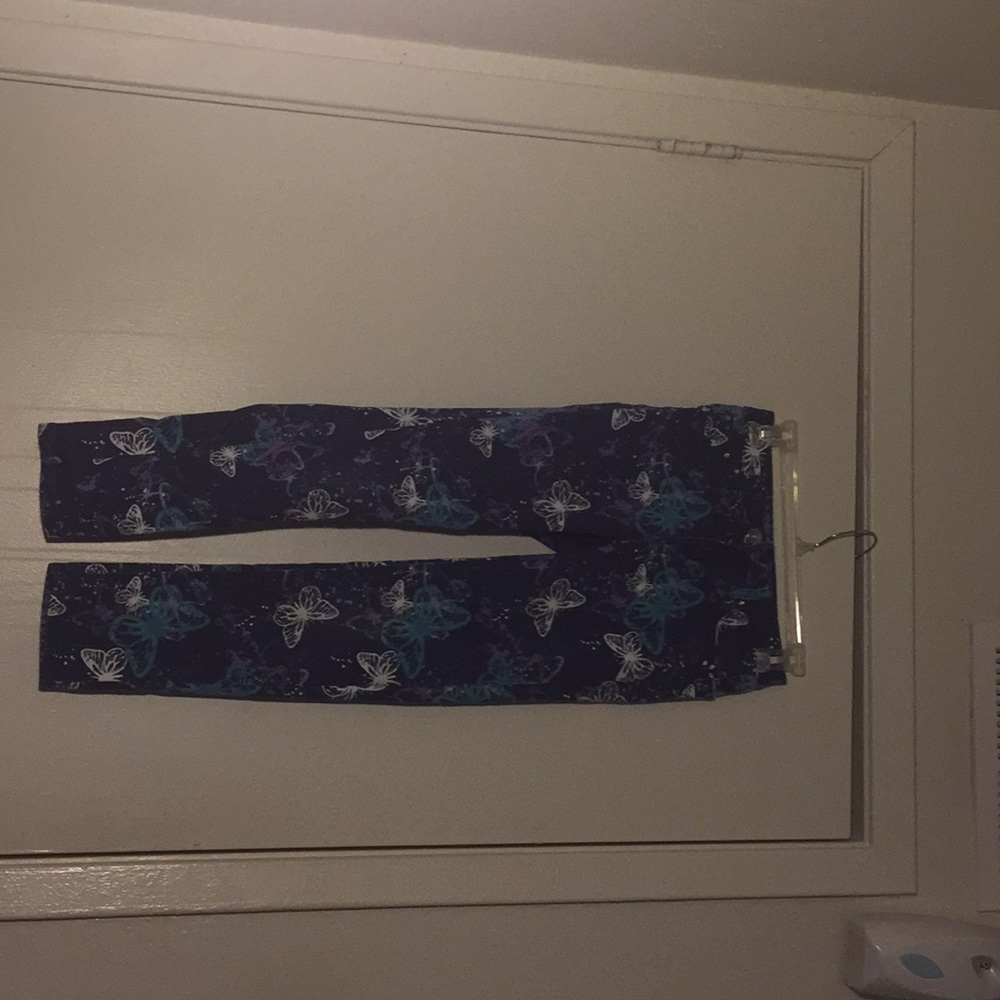 Butterfly blue jeans